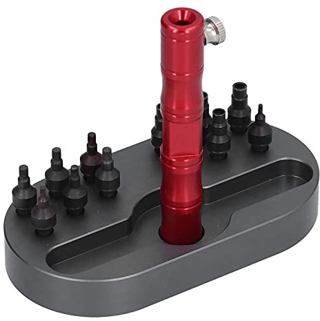 Haofy Outil de Retrait de Tube de Couronne de Montre, Professionnel, Solide, sans Rouille, pour Horloger, Assemblage, Démontage, Accessoire pour la Réparation de Montres