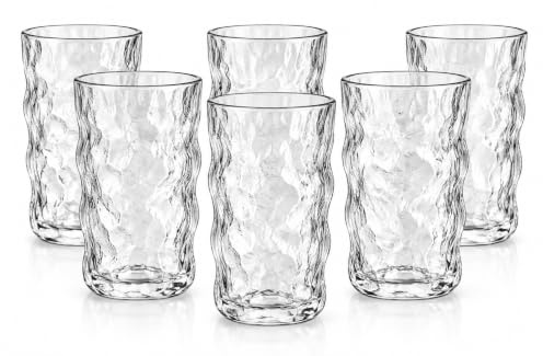 Sendez 6 longdrinkglas 370 ml Isberg vattenglas juiceglas cocktailglas dricksglas