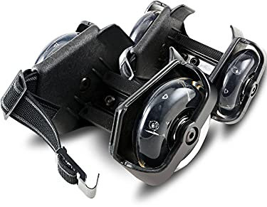 Flash Wheel Fersenrolle Erwachsene Rad PU-Rad Kinder voller Flash Roller Skating Schuhe Ferse Walking Rollerskate Slippery Roller (Color : No Flash)