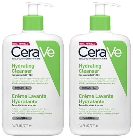 CeraVe Limpiador hidratante DOUBLE 473 ml