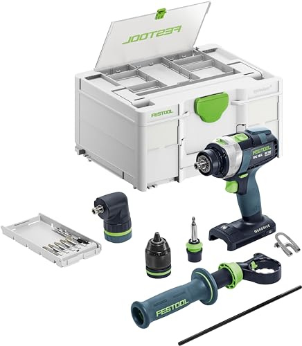 Festool Taladro atornillador de percusión a batería TPC 18/4-Basic-Set