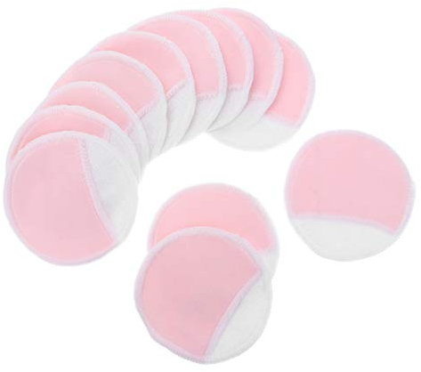 minkissy 12pcs Samt Reinigung Pads Sanfte Make-up Entferner Sanfte Waschen