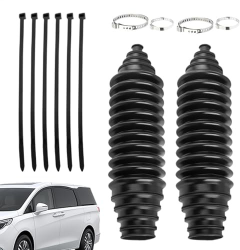 Botte De Crémaillère De Direction – Soufflets En Silicone Imperméables, Soufflets À Crémaillère Et Pignons Résistants À L'usure, Bottes À Soufflet De Crémaillère De Direction | Accessoires De Voiture