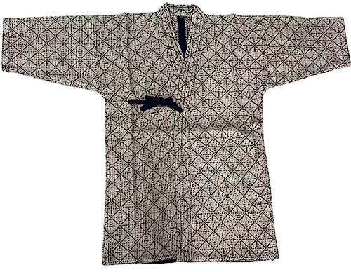 Kendo Toppar Aikido Samuraj Hakama kampsport kläder kimono skjortor kostymer, Topp-gul, 170CM