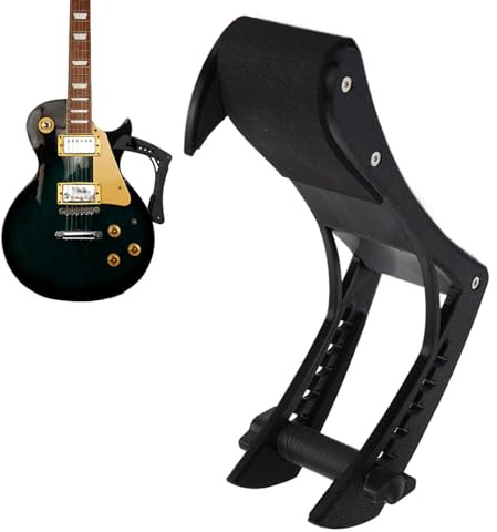 Gitarrställ – Bärbart instrumentställ | Gitarrhållare | Stöd för gitarrer för akustiska elbasgitarrer Hemstudioscen Övning framförande och daglig användning av musiklagring
