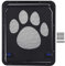 Porta per Gatti HUA Gattaiola/Portina per Animali con Chiusura A 2 Vie, Patta Antivento in Nylon Anti-UV per Tutti Gli Animali Domestici, per Zanzariere E Porte, 2 Misure (Size : 42x37cm)