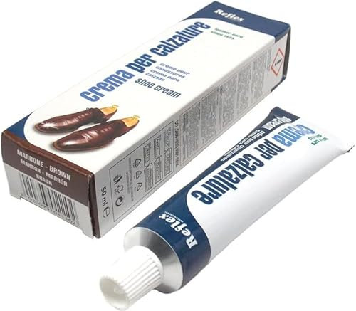 Crema reflex cromatina super lucido marrone per scarpe 50 ml