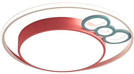 HWSY Jeona Lámpara de techo de montaje empotrado LED simple, 3000K / 4000K / 6000K Luz de techo ajustable, Lámparas de techo redondas de hierro forjado, Decoración de arco, Dormitorio, Habitación de