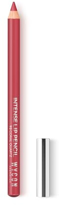 WYCON Cosmetics INTENSE LIP PENCIL Lipliner aus Holz mit hoher Schreibkraft und präziser Linie, extrem gleitende und komfortable Textur - 93 Coral Quartz
