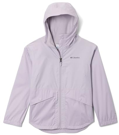 Columbia Rainy Trails 2 flickor fleecefodrad vattentät jacka (1-pack)