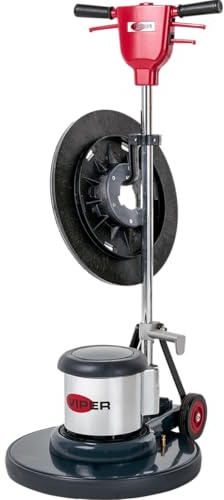 Viper Cleaning Equipment VN2015 Venom Series Low Speed Buffer, 20 Deck Size, 175 RPM, 50' Power Cable, 110V, 1.5 hp, 19 Pad Driver