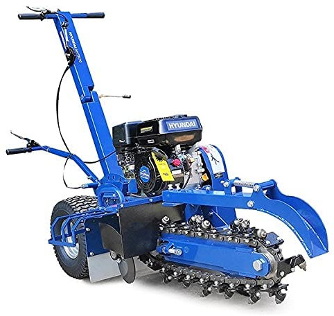 Hyundai 210cc Petrol Trencher, 7hp, 450mm Digging Depth With 3 Year Platinum Warranty