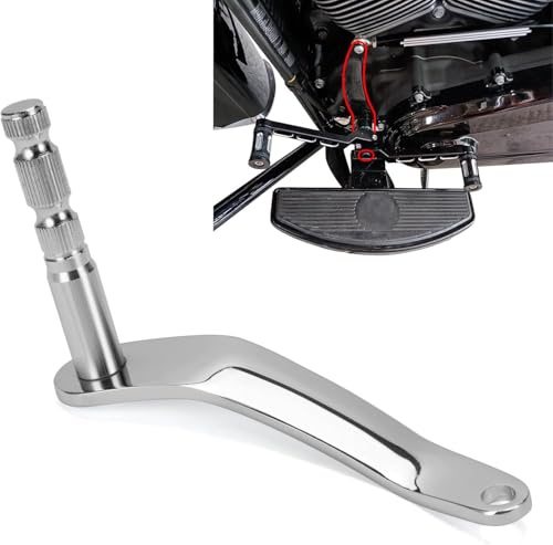 psler Braccio del cambio esteso per moto, per tallone, punta, leva del cambio estesa per FL Softail Slim FLSL Heritage Classic Fat Boy Deluxe FLDE 2018-2023