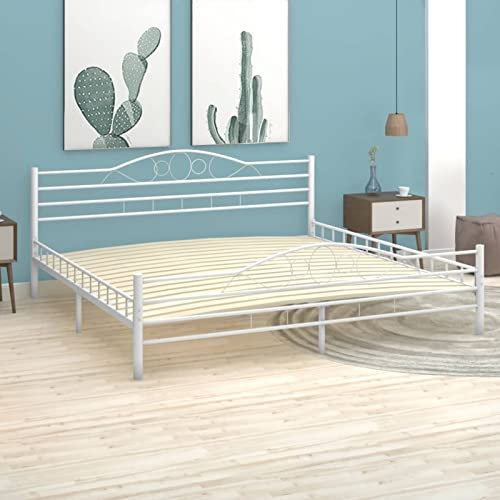 Sufrk Somier de láminas con 17 láminas de 120 x 200 cm, somier de cama individual de lamas de madera, estructura portante de hierro reforzado, base empotrada para todo tipo de camas y colchones
