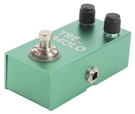 Tremolo Effet Pedal Channel Commutation D'alliage D'aluminium Pédale de Guitare Basse pour Extérieur