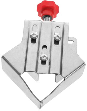 VILLCASE 90Grado Abrazadera de Ángulo Recto Ajustable de Inoxidable Clips de Fijación para Carpintería para Marcos de Fotos y Acuarios y Alineación Precisa