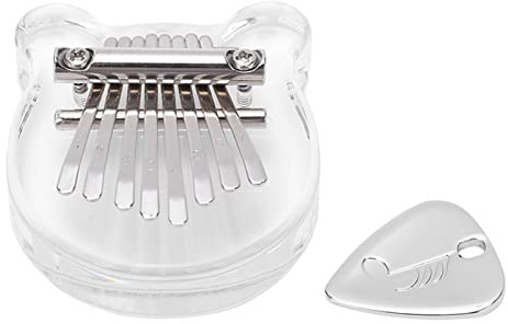 Kalimba - Piano de pulgar (8 teclas, resistente al agua, incluye kit de pick)