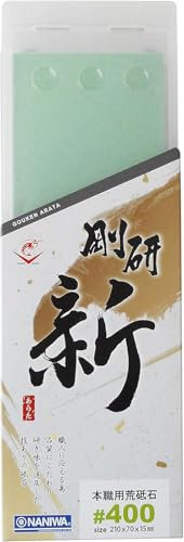 Naniwa NA-0040 New Arata Professional Rough Whetstone #400 8.3 x 2.8 x 0.6 inches (210 x 70 x 15 mm)