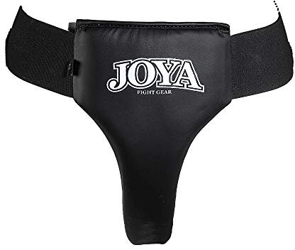 JOYA Tiefschutz Damen Kickboxen - Schwarz, Größe L - Intimschutz für Frauen beim Boxen, MMA & Kickboxen - Kampfsport Leistenschutz - elastischer Leistenschutz für Muay Thai - Joya Gear