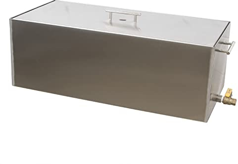 24 Quart Jar - 2022 STYLE - Stove Top Water Bath Canner, with Drain - NOT POLISHED - Food Service Grade