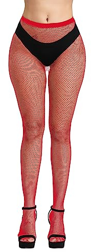 Simply Joshimo Womens Coloured Fishnet Tights | Small Medium Large and Whale Net Colourful Pantyhose