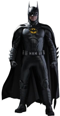 Hot Toys The Flash - Statuetta Movie Masterpiece 1/6 Batman (Modern Suit), 30 cm