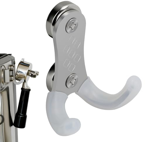 Magnetic Portafilter Holder for Metal Wall Surface, Espresso Accessories Organizer Tools Compatible with Ninja Luxe Cafe, Breville, Casabrews Espresso Machine