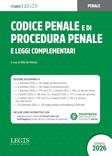 Codice penale e di procedura penale e leggi complementari