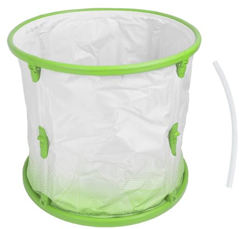 Bañera plegable portátil de PVC reforzado, bañera de pie para adultos, bebés, baño familiar de 70cm (Verde)