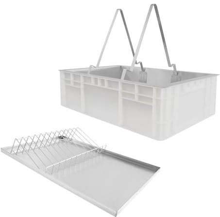 Premium Stainless Steel Honey Extractor Kit, Honey Harvesting Tool Kit Complete Honey Collecting Set with Various Frame Sizes, Manual Honey Extractor for Farms Bee Breeding Bases