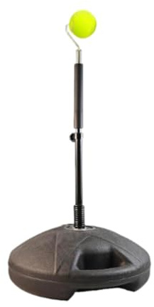 Allenatore di Tennis Portatile per Allenamento All'aperto, Rotabile 65 Cm