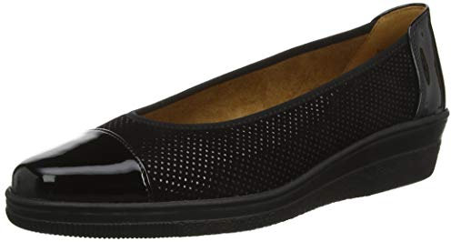 Gabor Women's Comfort Basic Derbys, Black (Schwarz 87), 9 UK