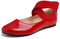 Feversole Suede Elestic Flat, Runde Spitze Stretchy Damen Ballerinas,Synthetik elastisch flach