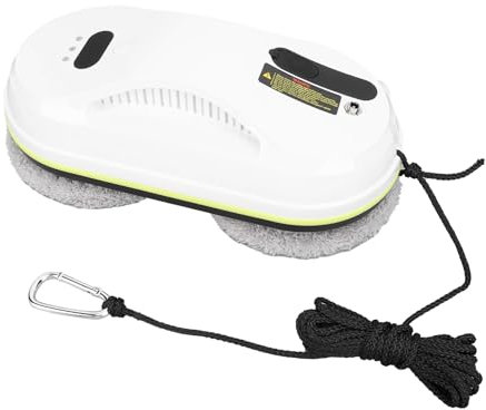 Window Cleaner Robot, Window Cleaner Robot, Automatic Water Spray, 5600 PA Suction Power for High (GB Plug)