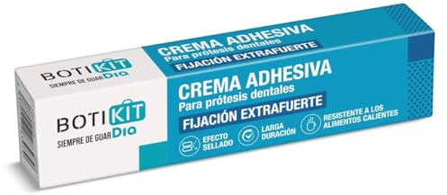 Crema adhesiva para prótesis dental Botikit de Dia tubo 40 g