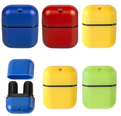 TPZORJX 6 Piezas Doble agujero Inhaladores Nasales,Buena Higroscopicidad Rellenables para Aromaterapia Tubos de Aceite Esencial Varillas Vacías Aromáticas con 12 Mechas de Algodón