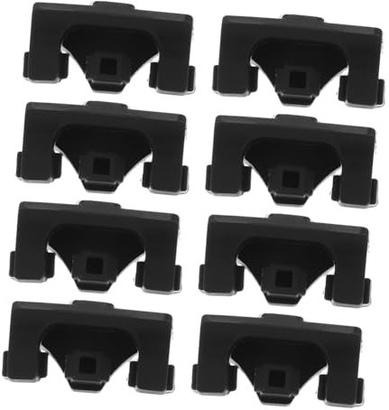 PHENOFICE 8pcs Air Fryer Accessories Air Fryer Plate Insert Foil Trays Replacement Parts Bumper Feet for Basket Damage Prevention