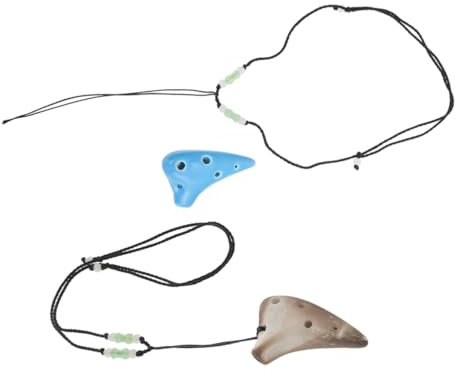 VINTORKY 2stücke Kinderinstrument Mit Halskette Für Anfänger Und Musikliebhaber Für Und Übungszwecke