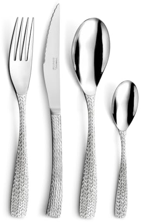 Pradel Essentiel Fantaisie Ménagère 24 couverts Pour 6 personnes, Inox