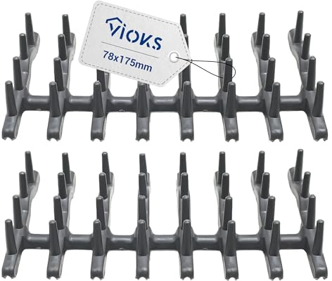 VIOKS 2 x överkorginsats diskmaskin ersättning för AEG Electrolux 1380184109