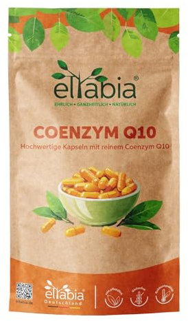 Coenzym Q10 Kapseln 1000 Stück | 200mg Hochdosiert Premium Ubiquinon | Vegan aus pflanzlicher Fermentation