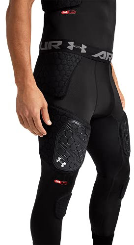 Under Armour Gameday Pro 7 Pad Strumpfhose, Unisex, Erwachsene, Schwarz, Größe 3XL