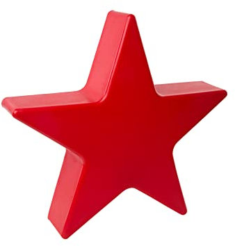 8 seasons design LED Weihnachtsstern 60 cm Shining Star (rot), E27 Leuchtmittel warmweiß – wetterfest – Stern für außen (Garten, Balkon) und innen, Weihnachtsbeleuchtung – 𝓇𝑜𝒷𝓊𝓈𝓉 und langlebig
