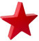 8 seasons design LED Weihnachtsstern 60 cm Shining Star (rot), E27 Leuchtmittel warmweiß – wetterfest – Stern für außen (Garten, Balkon) und innen, Weihnachtsbeleuchtung – 𝓇𝑜𝒷𝓊𝓈𝓉 und langlebig