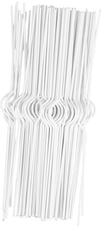 NUOBESTY 100 Pezzi gancio per poster Calendari appesi Ganci per poster Gancio per appendere poster Ganci per ufficio gancio raccoglitore ganci per calendari ferro da stiro bianca