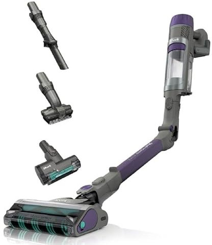 Shark PowerDetect Cordless Vacuum Cleaner, DuoClean Detect, Reverse Clean, Anti Hair Wrap Plus, Lightweight, 70 Min Runtime, Pet, Crevice & Multi-Surface Tools, Flexible, Handheld Mode, Grey IP1251UKT