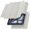 Spigen AirSkin Folio OneTap Hülle Kompatibel mit iPad Air 13 Zoll 7. Gen M3 (2025) / 6. Generation M2 (2024) Schlank und Leicht Cover Case Vollständig Abnehmbarer Deckel mit Magnet - Grau