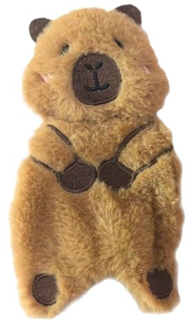 Juguetes masticables para gatitos, muñeca masticable para gatos en forma de Capibara, suministro interactivo para mascotas, muñeca de dentición para entrenamiento diario, ejercicio, aburrimiento