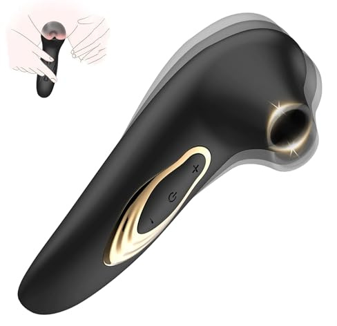 ChicLSQ Klitoris Vibrator für Frauen – 10 Ansaugfunktionen & IPX6 Wasserdicht Luftdruck Vibrator Klitoris Stimulator Silikon Satisfyer für Frau & Sexspielzeug für Frauen Solo oder Paare
