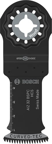 Bosch 5x AIZ 32 BSPC Tauchsägeblatt (für Hartholz, Weichholz, Breite mm, Professional Zubehör Multifunktionswerkzeug)